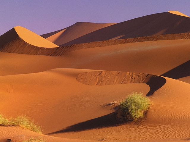 Namiba sand dunes